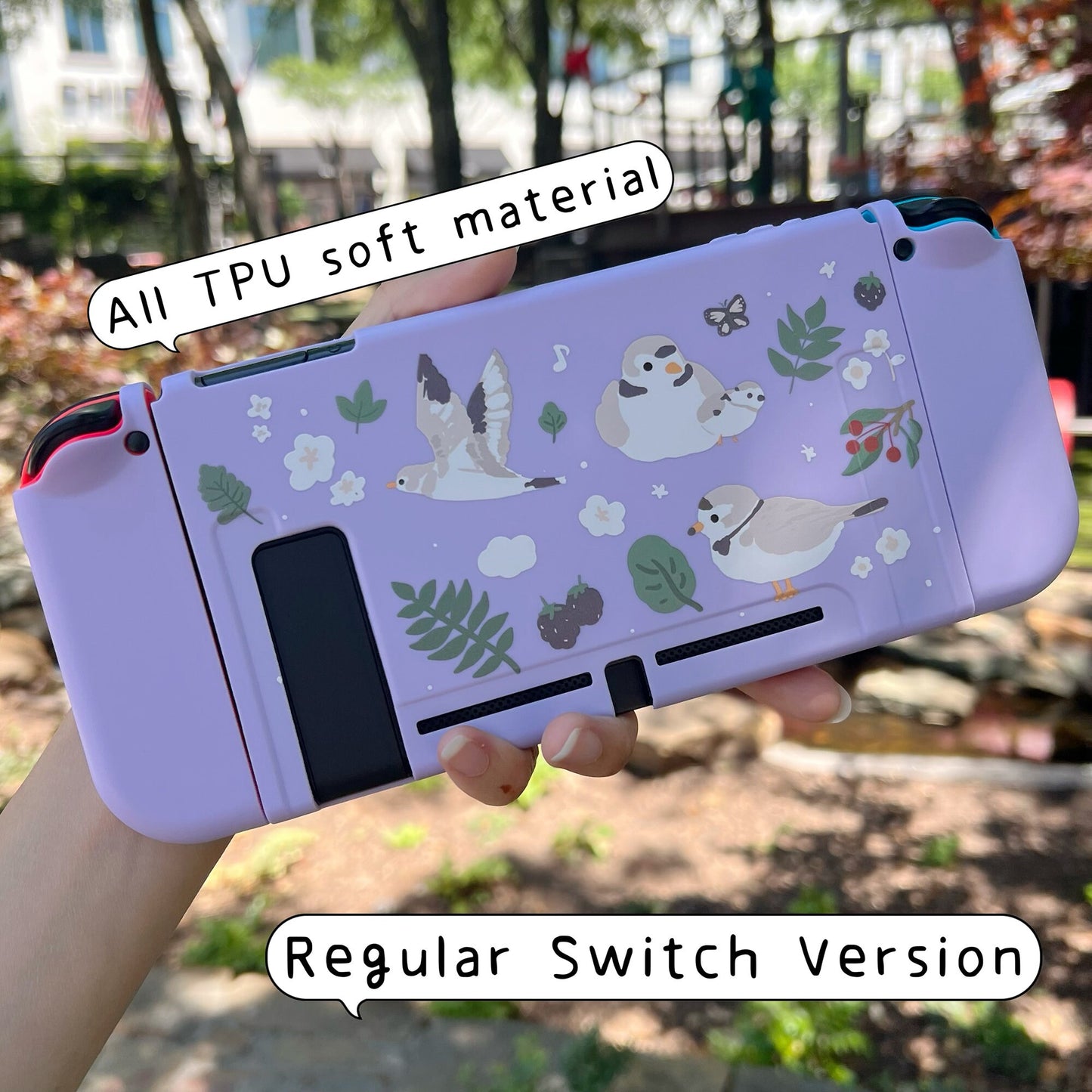 Piping Plover Bird Case for Nintendo Switch 2, Switch, Switch OLED and Lite