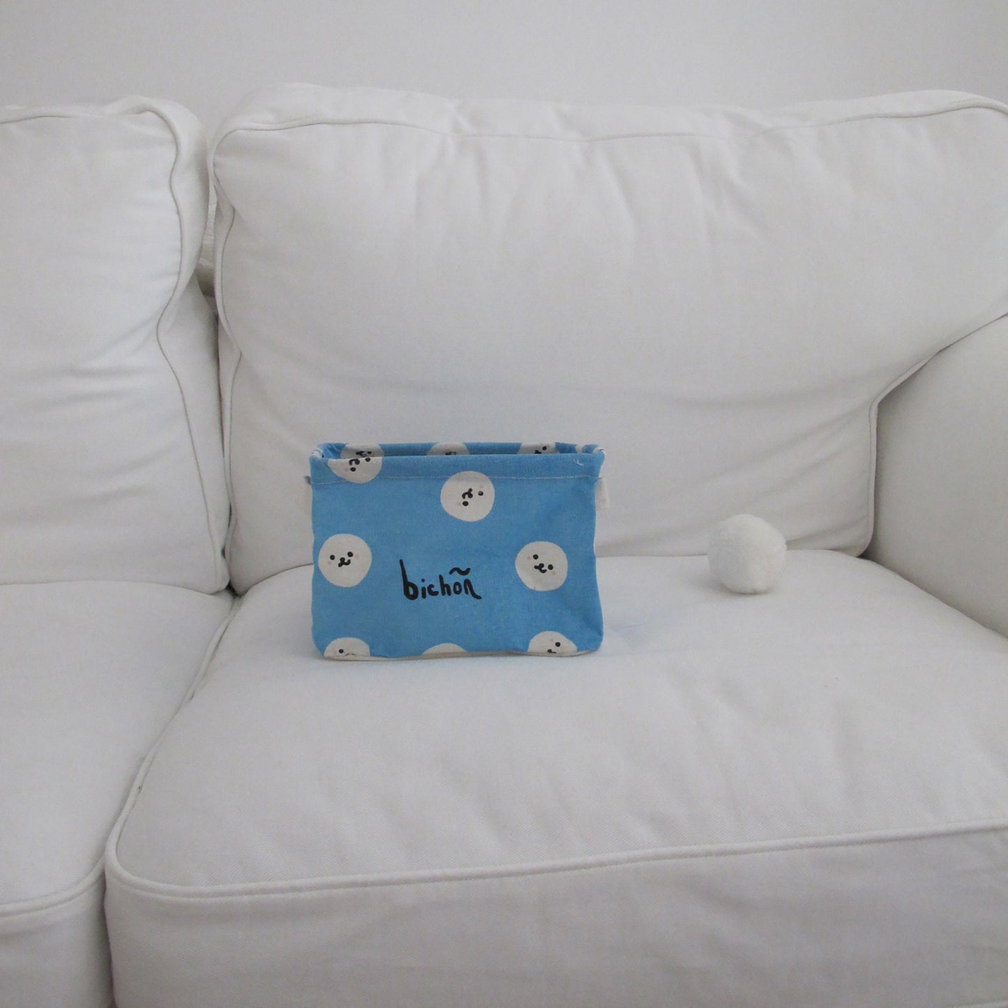 Poodle Bichon Frises Laundry Storage Basket