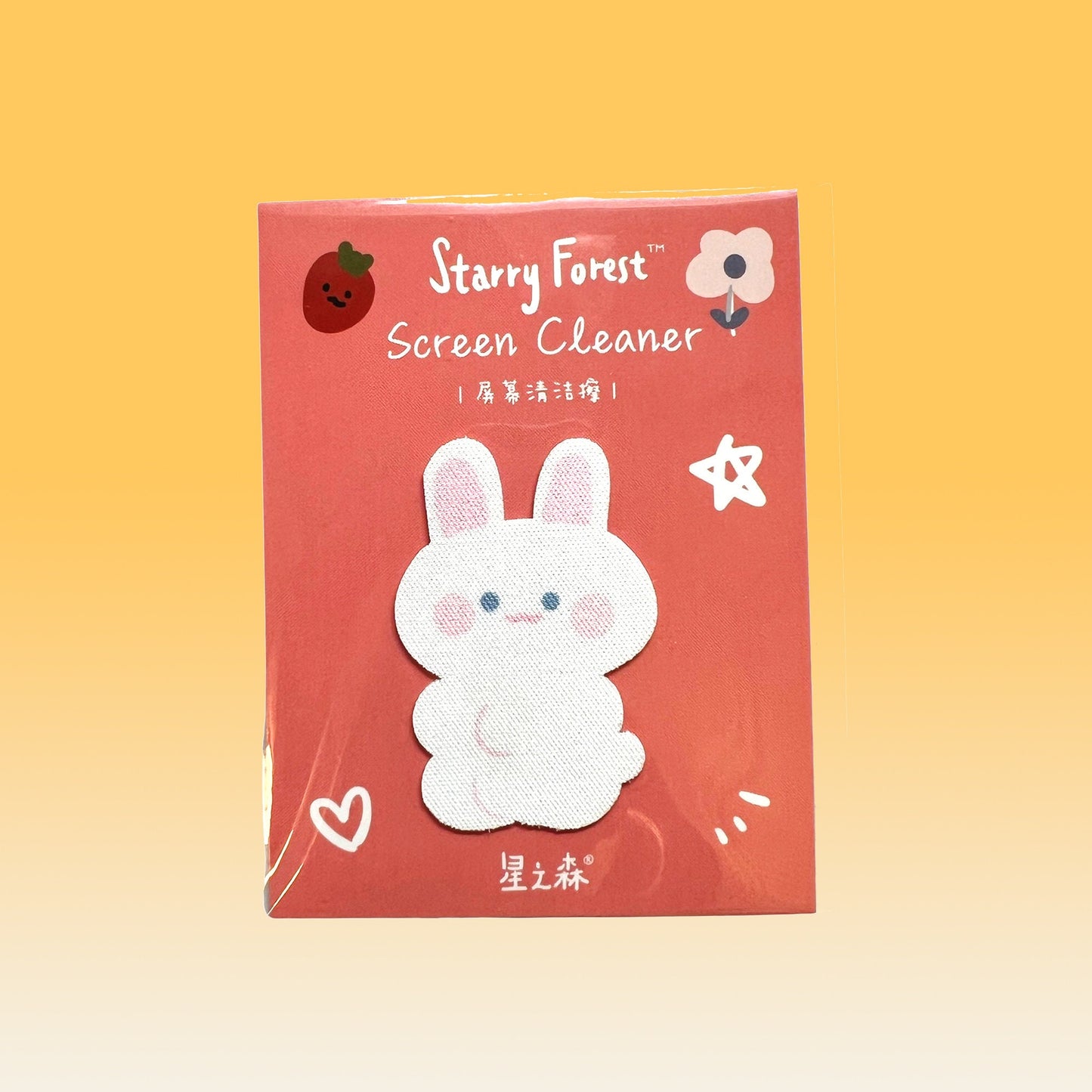 Animal Screen Cleaner Sticker Cloth