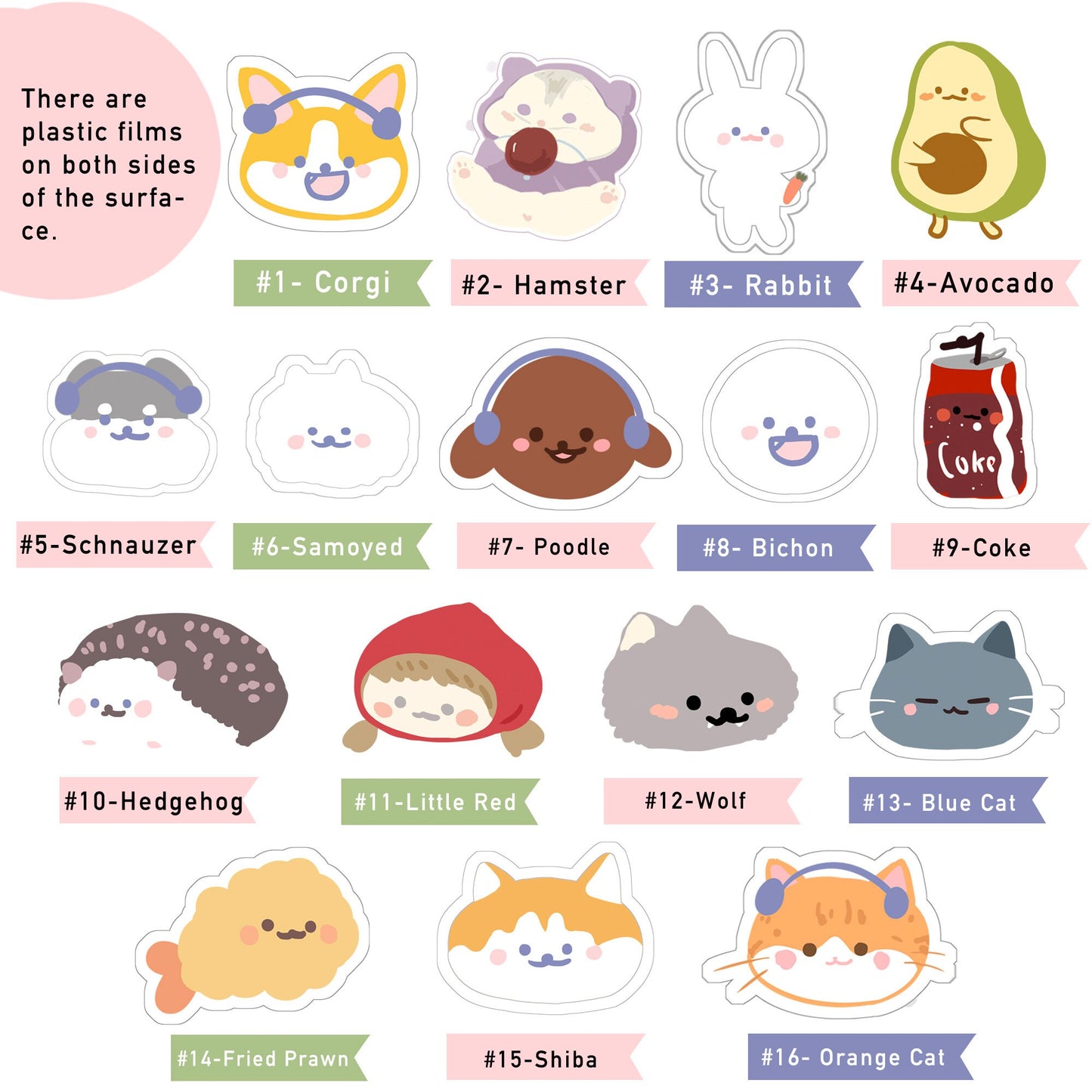 Cute Animal keychains