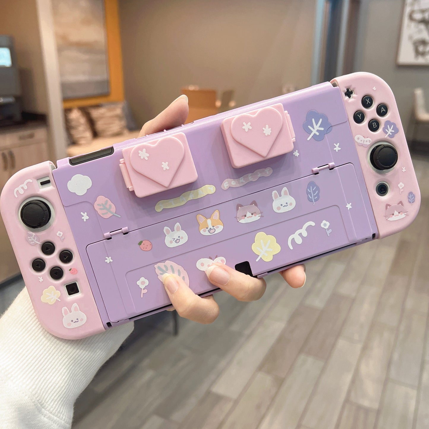 Case with Game Card Boxes for Nintendo Switch OLED