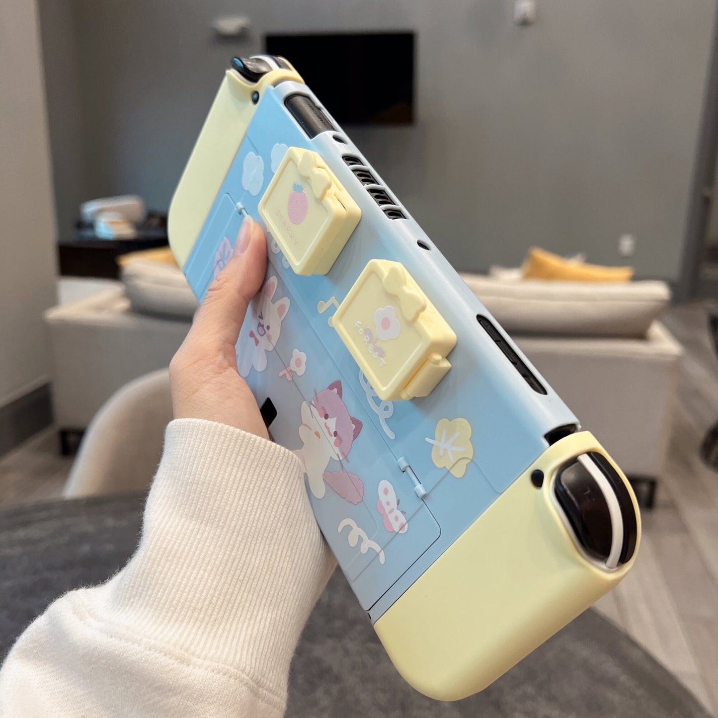 Case with Game Card Boxes for Nintendo Switch OLED