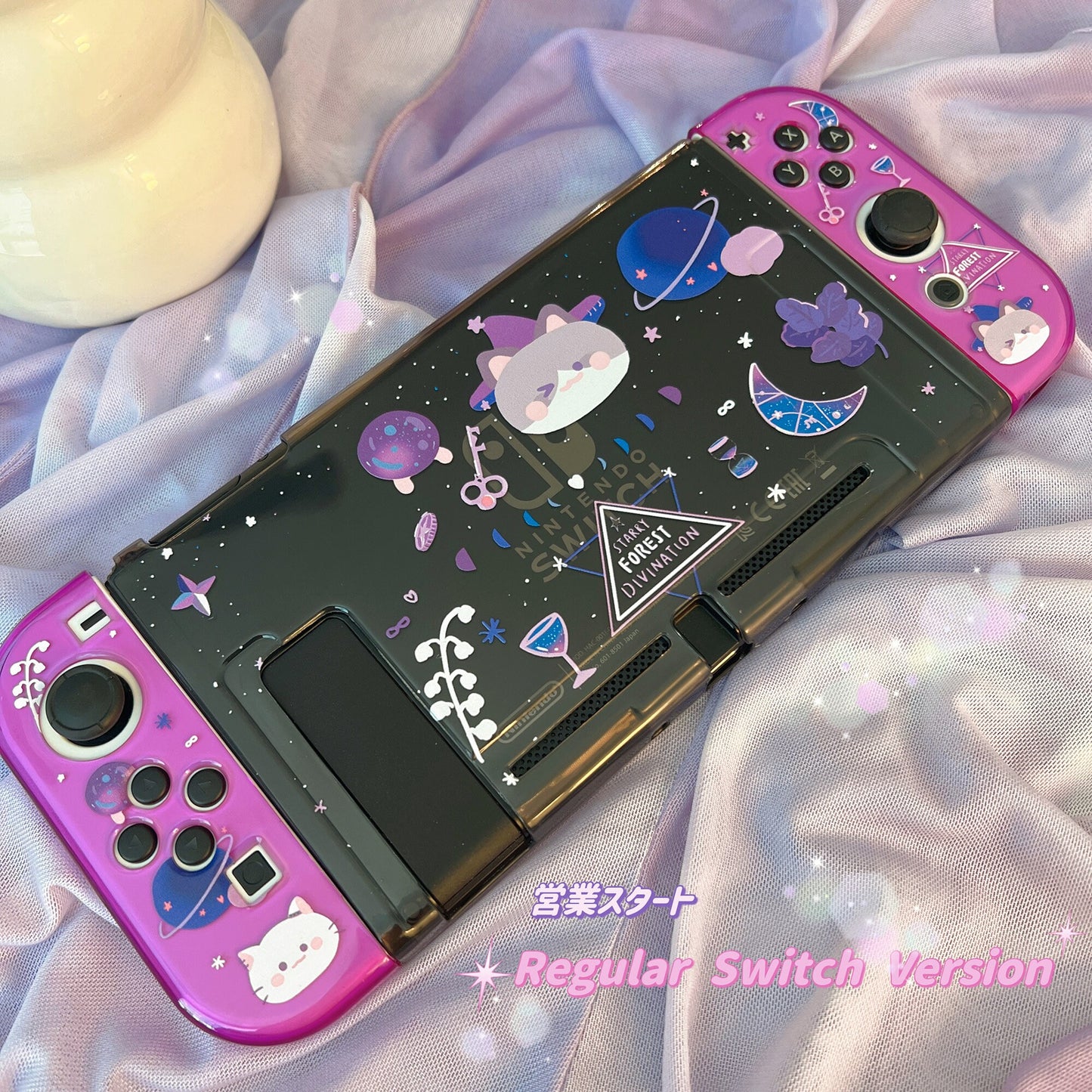 Cat Divination Case for Nintendo Switch 2, Switch and Switch Oled