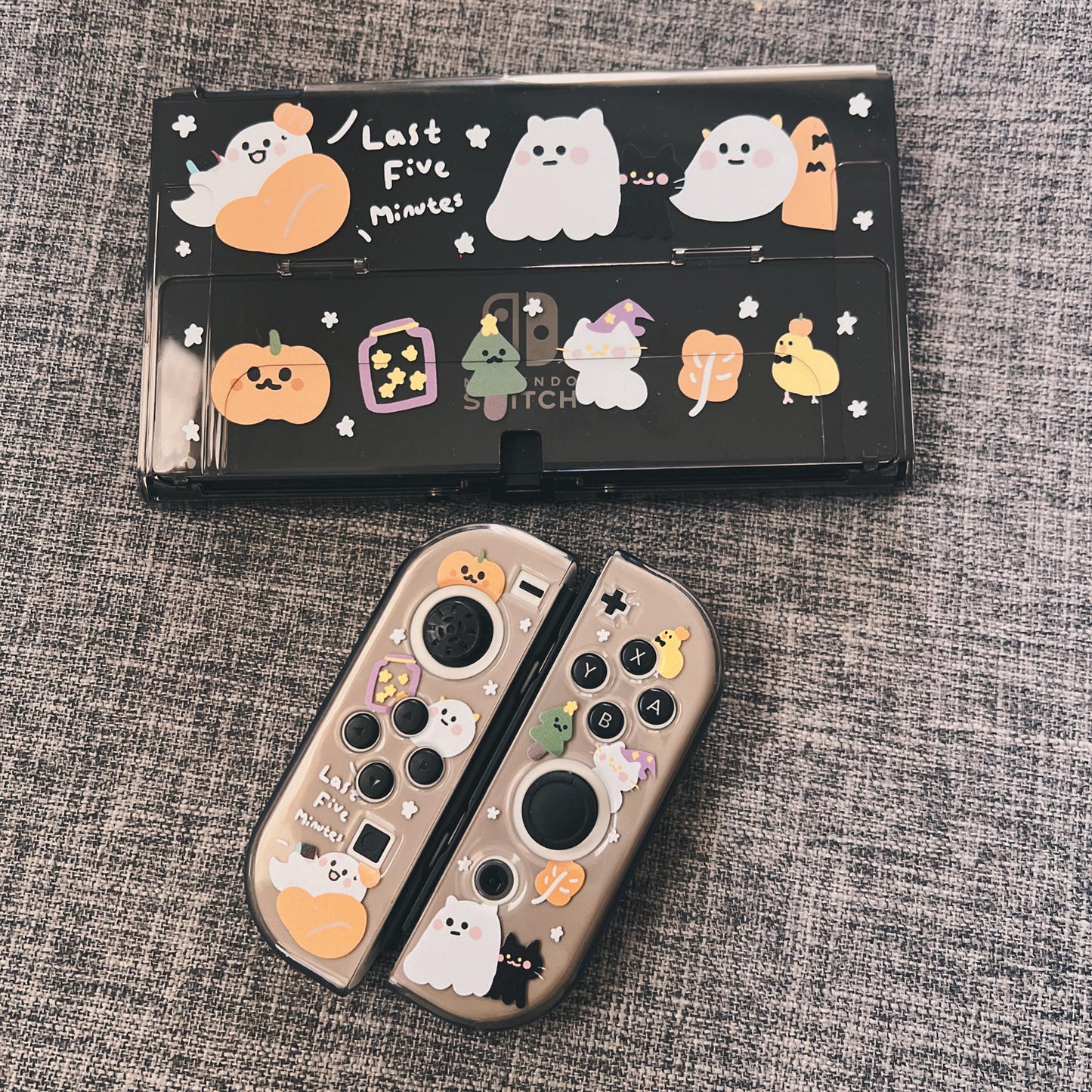 Halloween Gaming Ghost Case for Nintendo Switch 2, Switch and Switch OLED