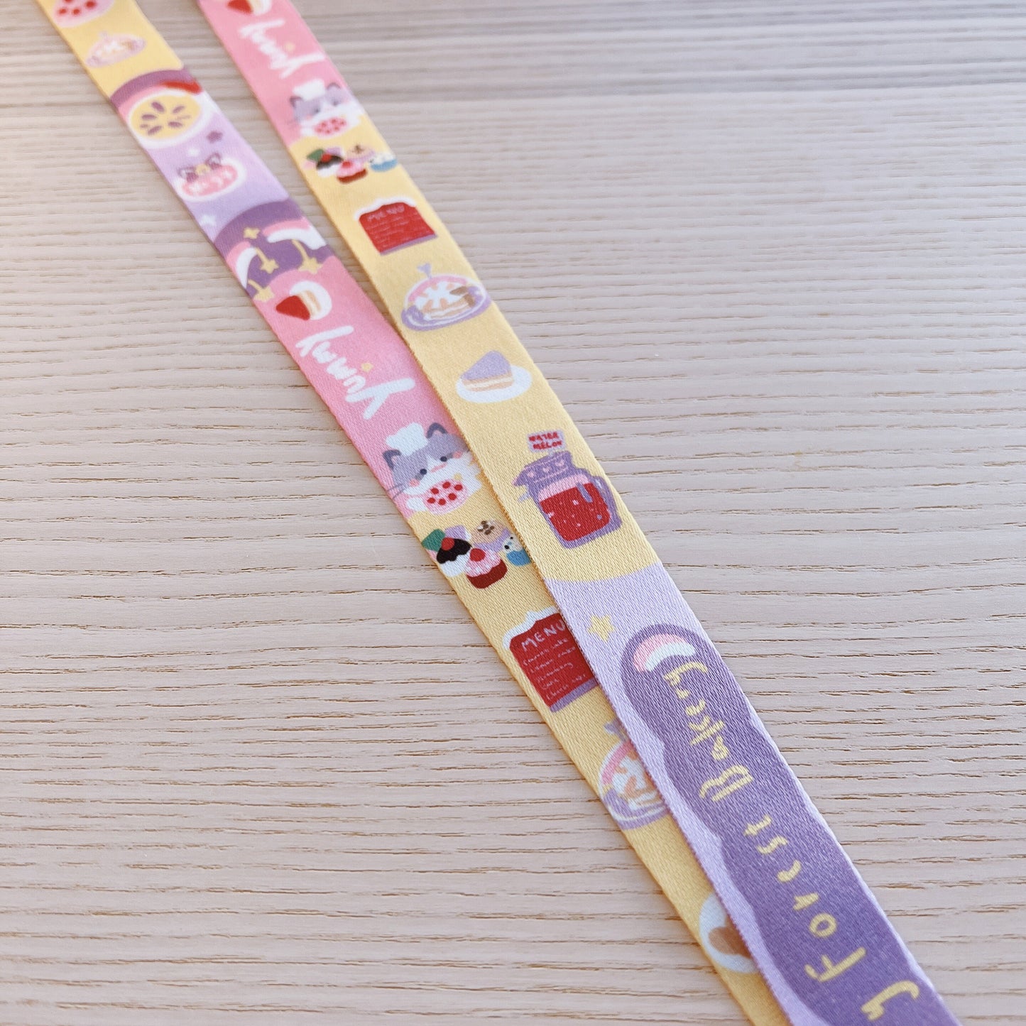 Cat Bakery Lanyard