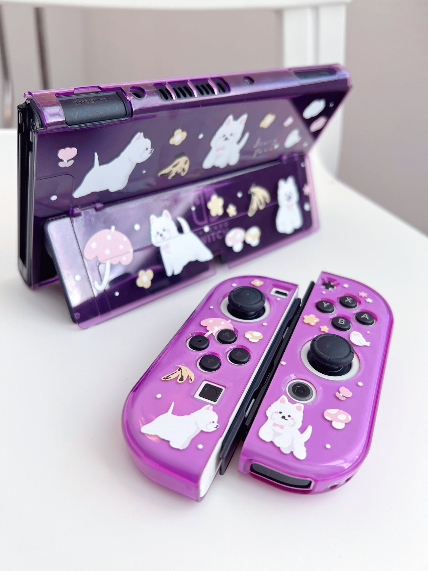 West Highland White Terrier dog Case for Nintendo Switch and Switch Oled
