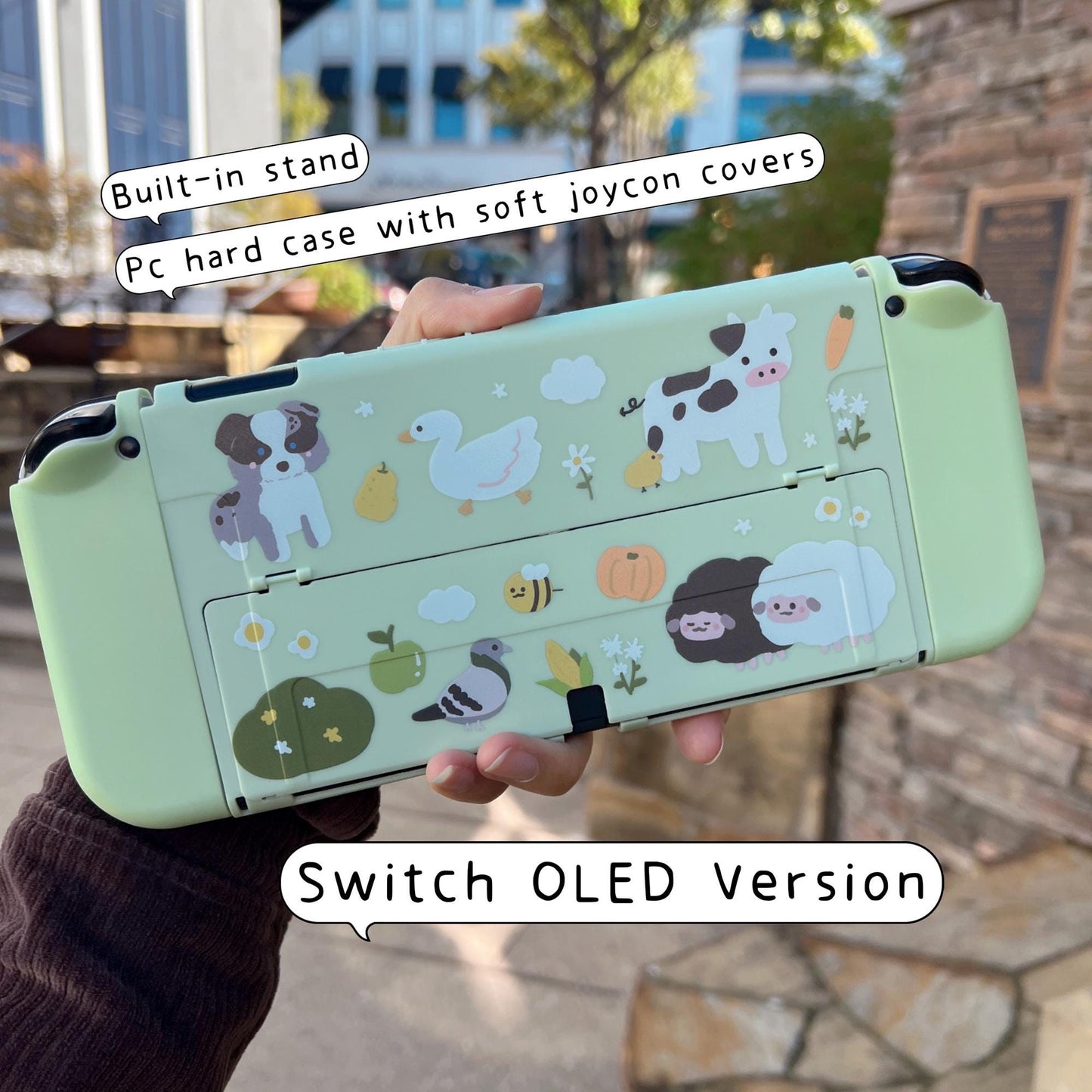 Farm Pals Case for Nintendo Switch 2, Switch, Switch OLED and Lite