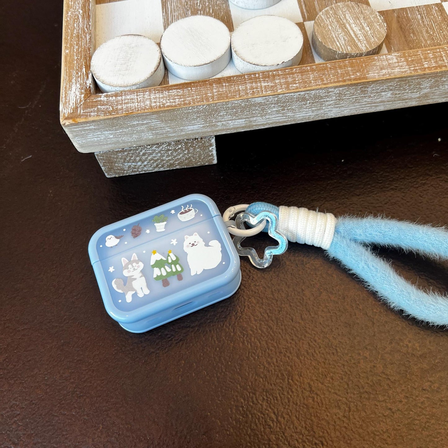 Winter Sled Dogs Cute Case for AirPods