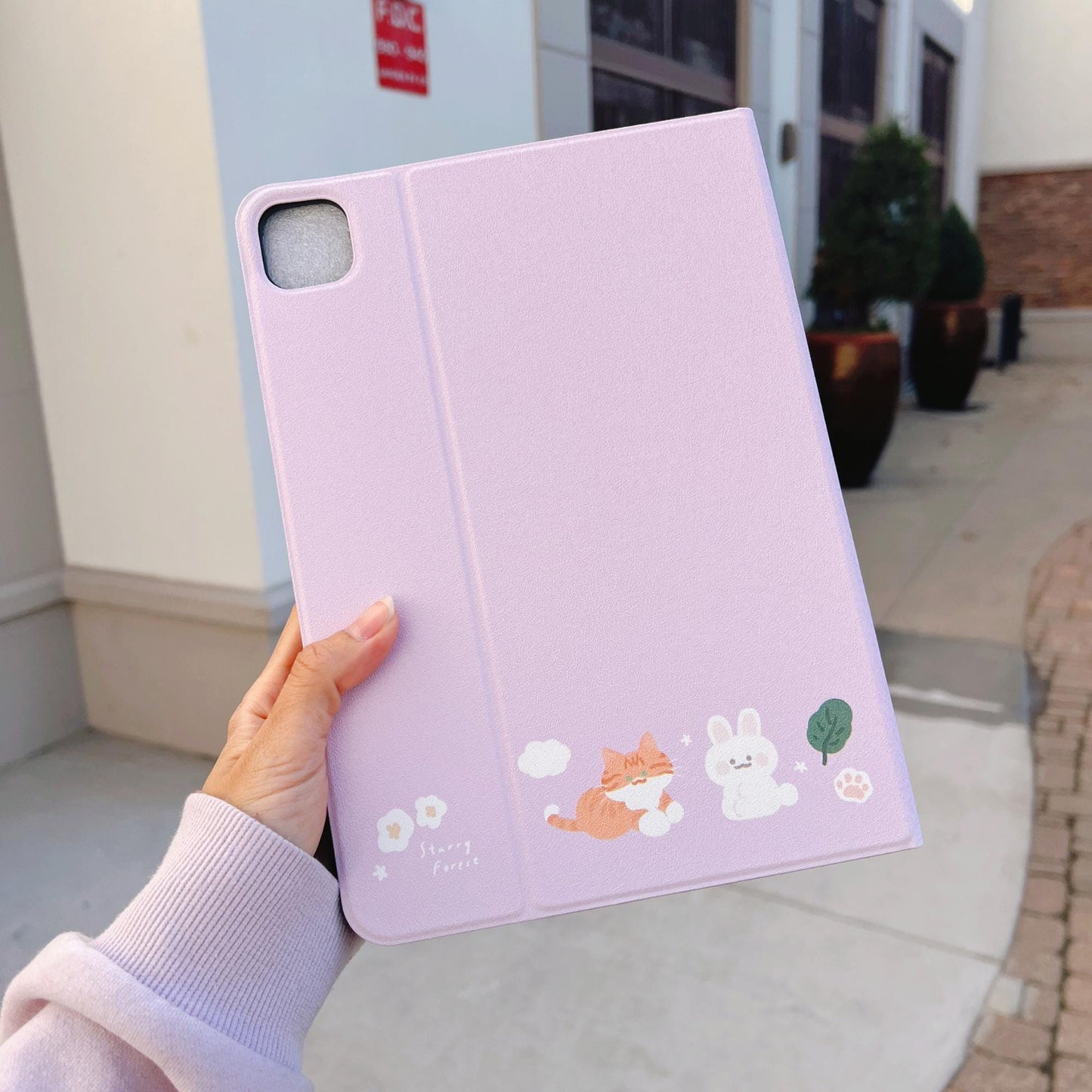 Whiskers & Blooms Case for iPad and Kindle