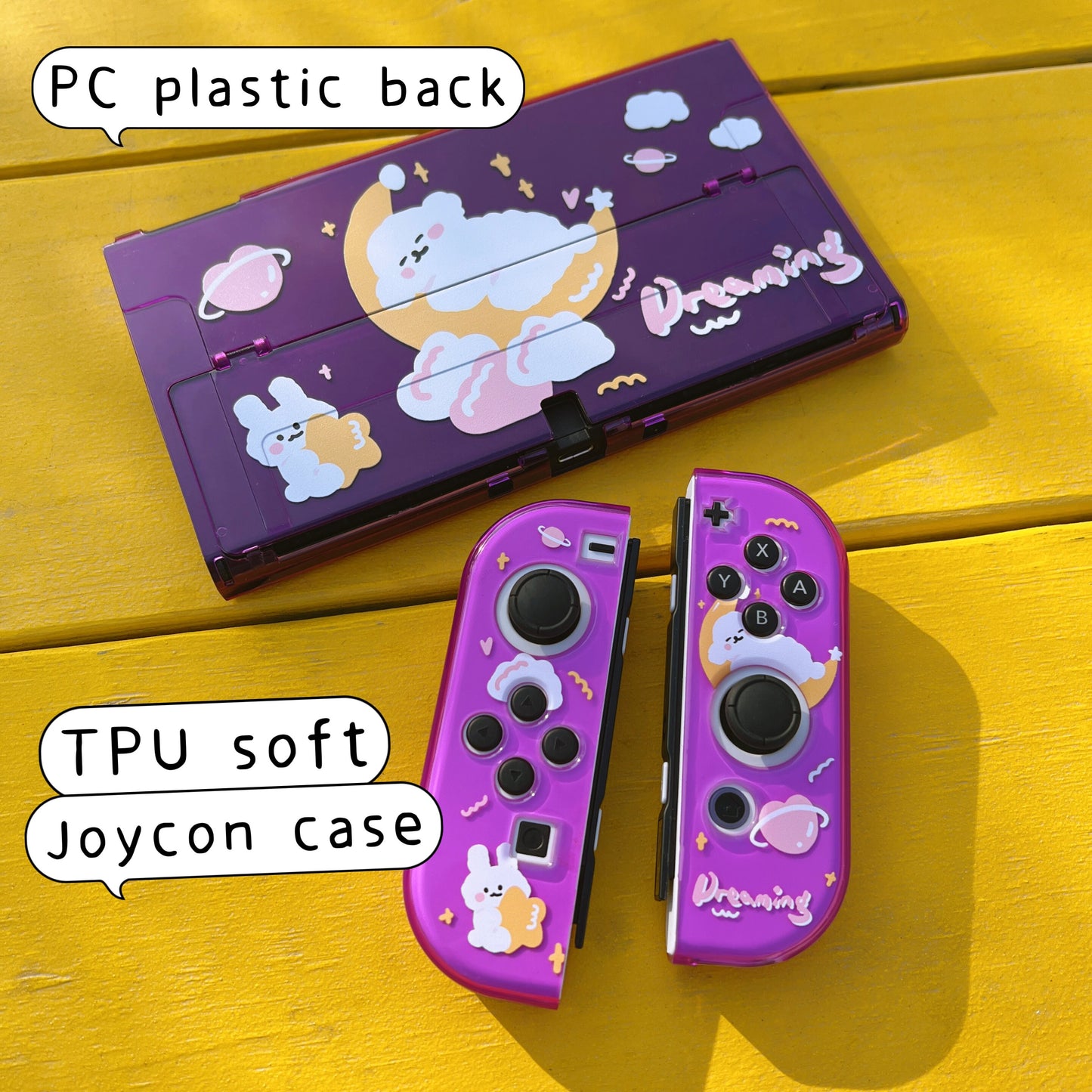 Dreaming dog Case for Nintendo Switch, Switch Oled