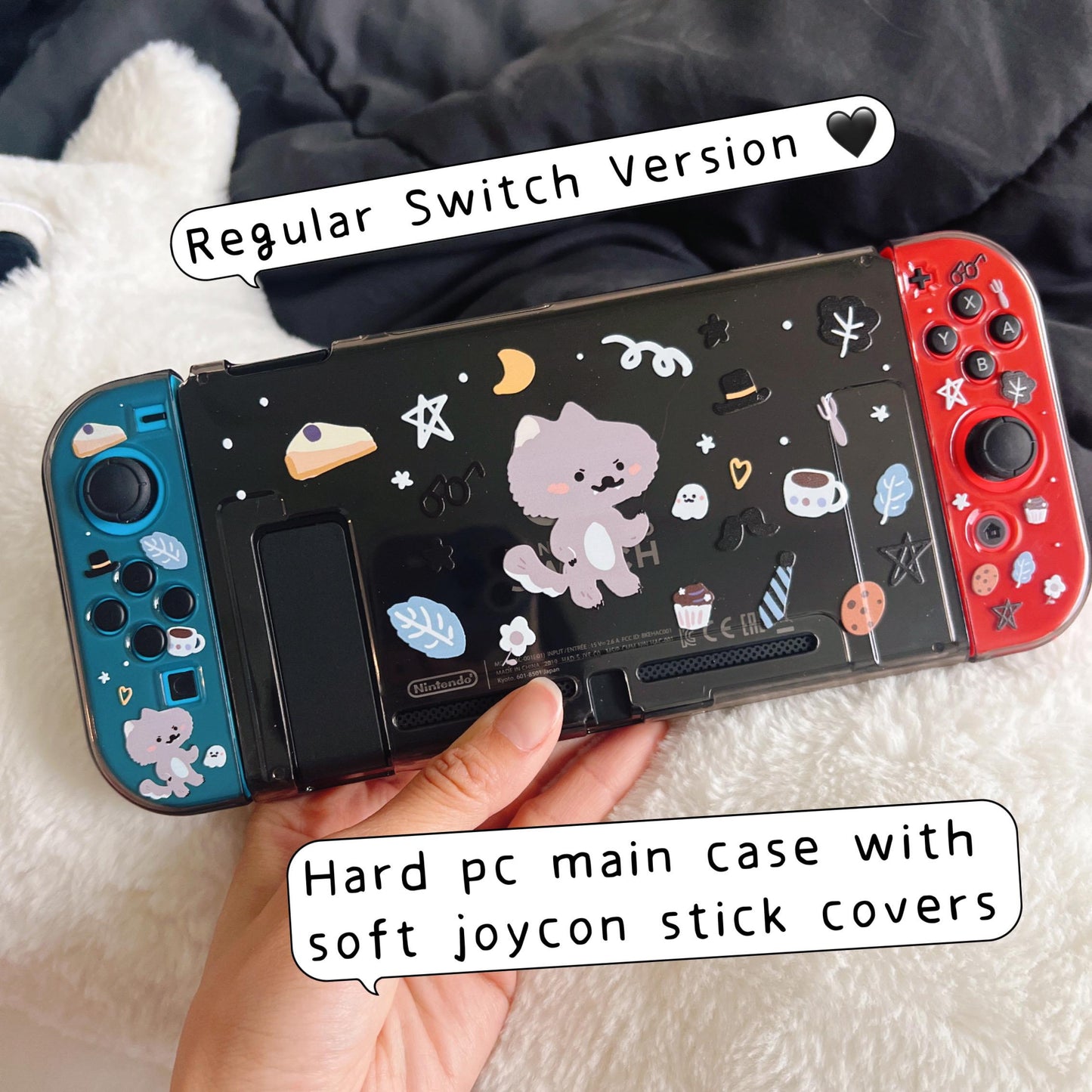Little Red Riding Hood and Wolf Case for Nintendo Switch/Switch OLED