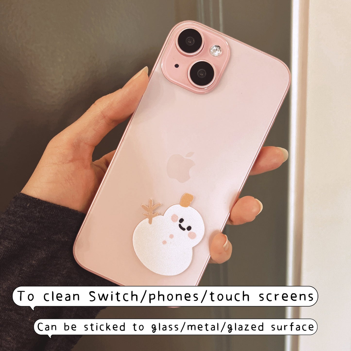 Animal Screen Cleaner Sticker Cloth