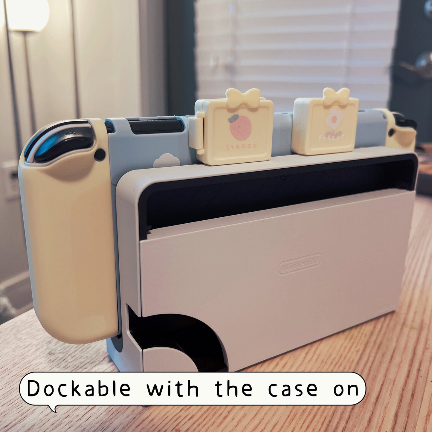 Case with Game Card Boxes for Nintendo Switch OLED