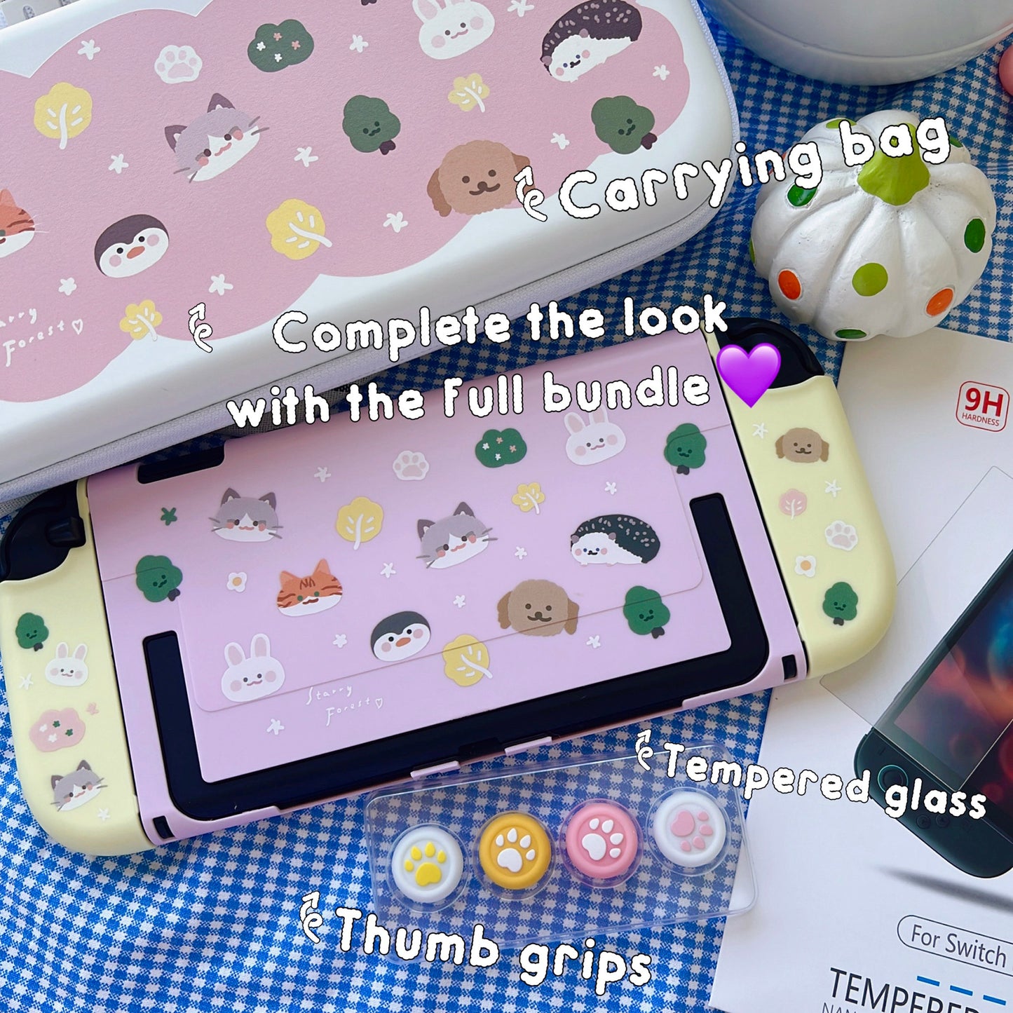 Forest Animal Case for Nintendo Switch 2