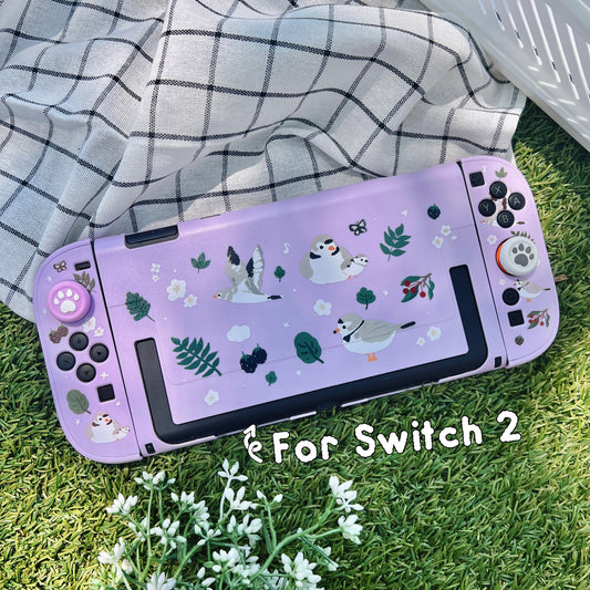 Piping Plover Bird Case for Nintendo Switch 2, Switch, Switch OLED and Lite