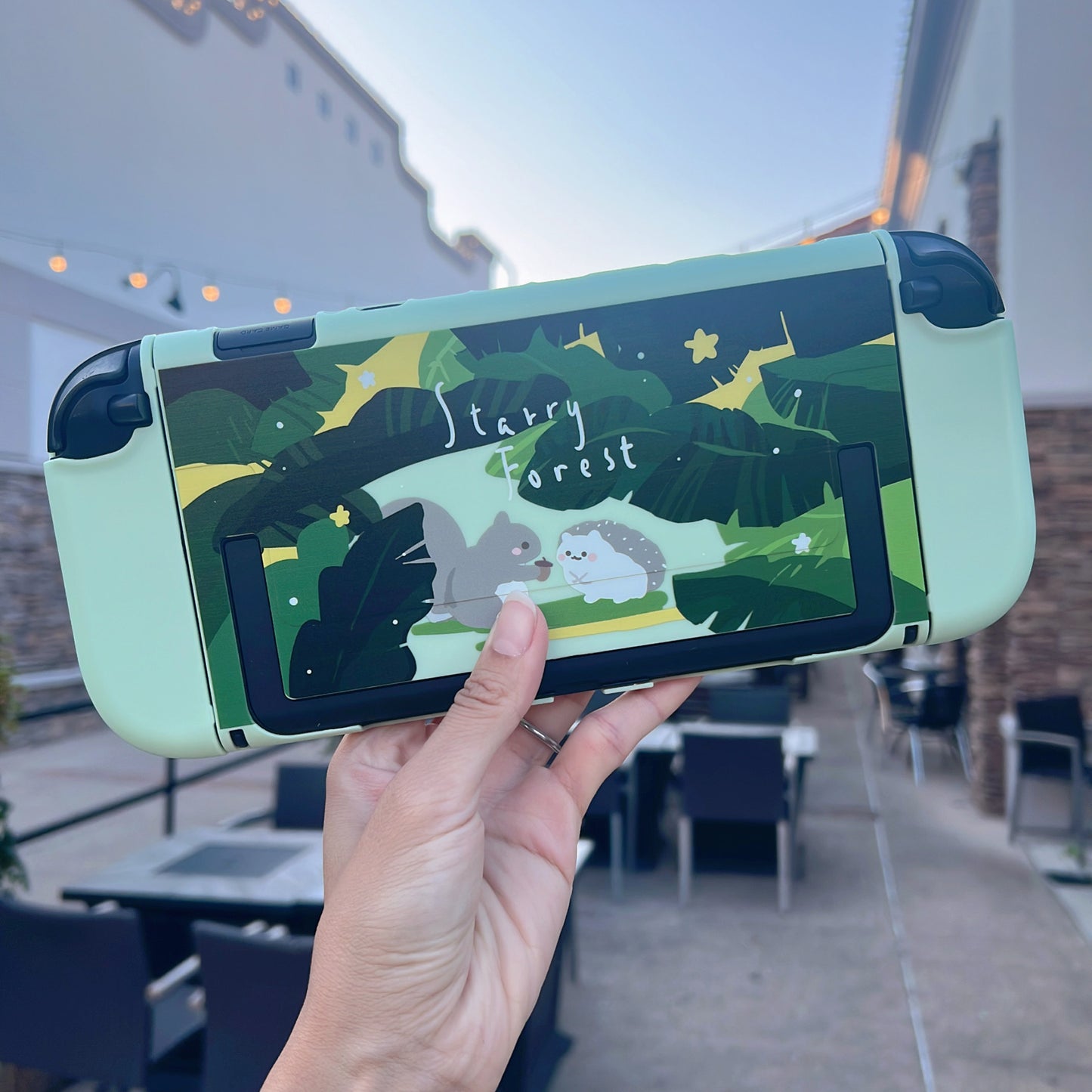 Hedgehog and Squirrel Case for Nintendo Switch 2, Switch, Switch OLED and Lite