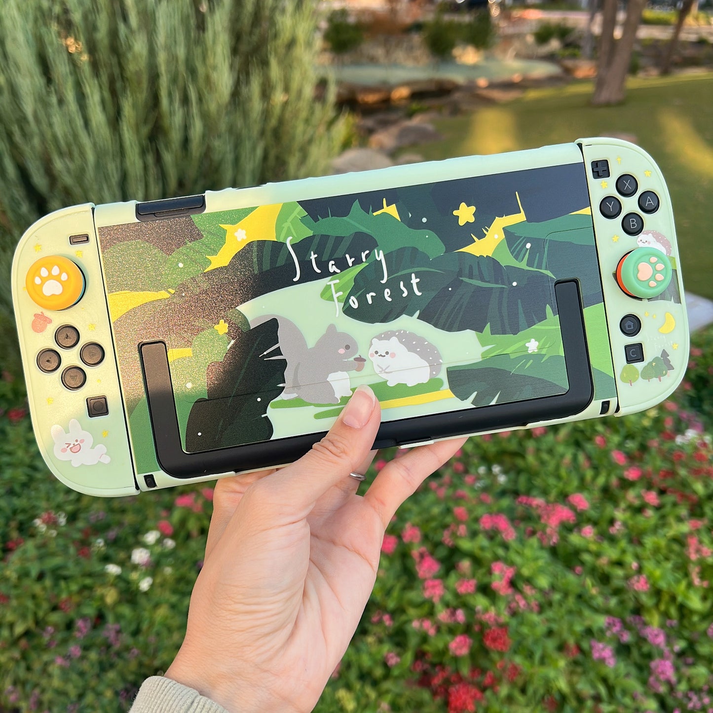 Hedgehog and Squirrel Case for Nintendo Switch 2, Switch, Switch OLED and Lite
