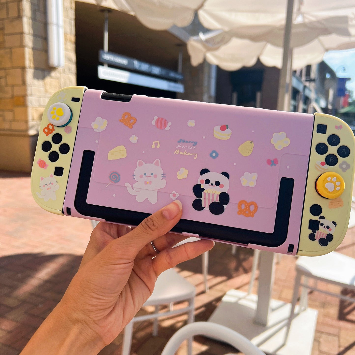 Panda and Cat Case for Nintendo Switch 2