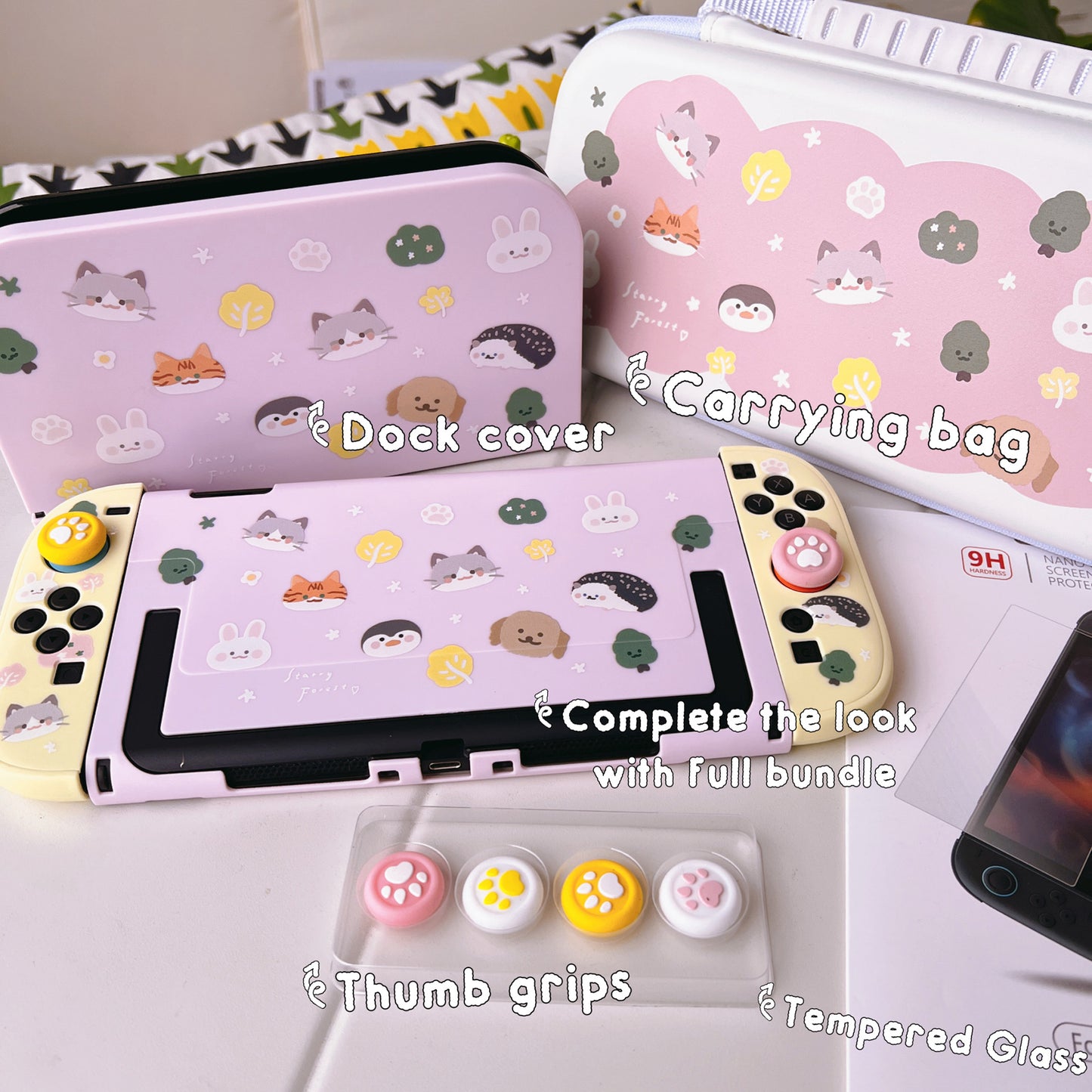 Forest Animal Case for Nintendo Switch 2