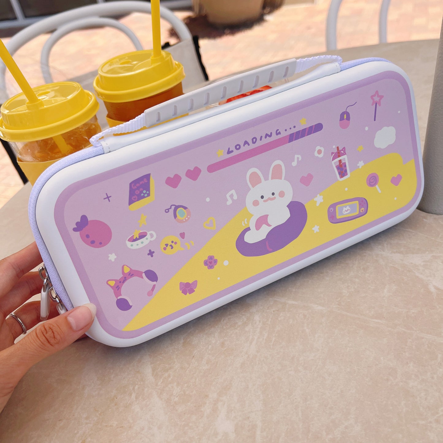 Whiskers & Blooms Case for Nintendo Switch 2, Switch, Switch Oled and Lite