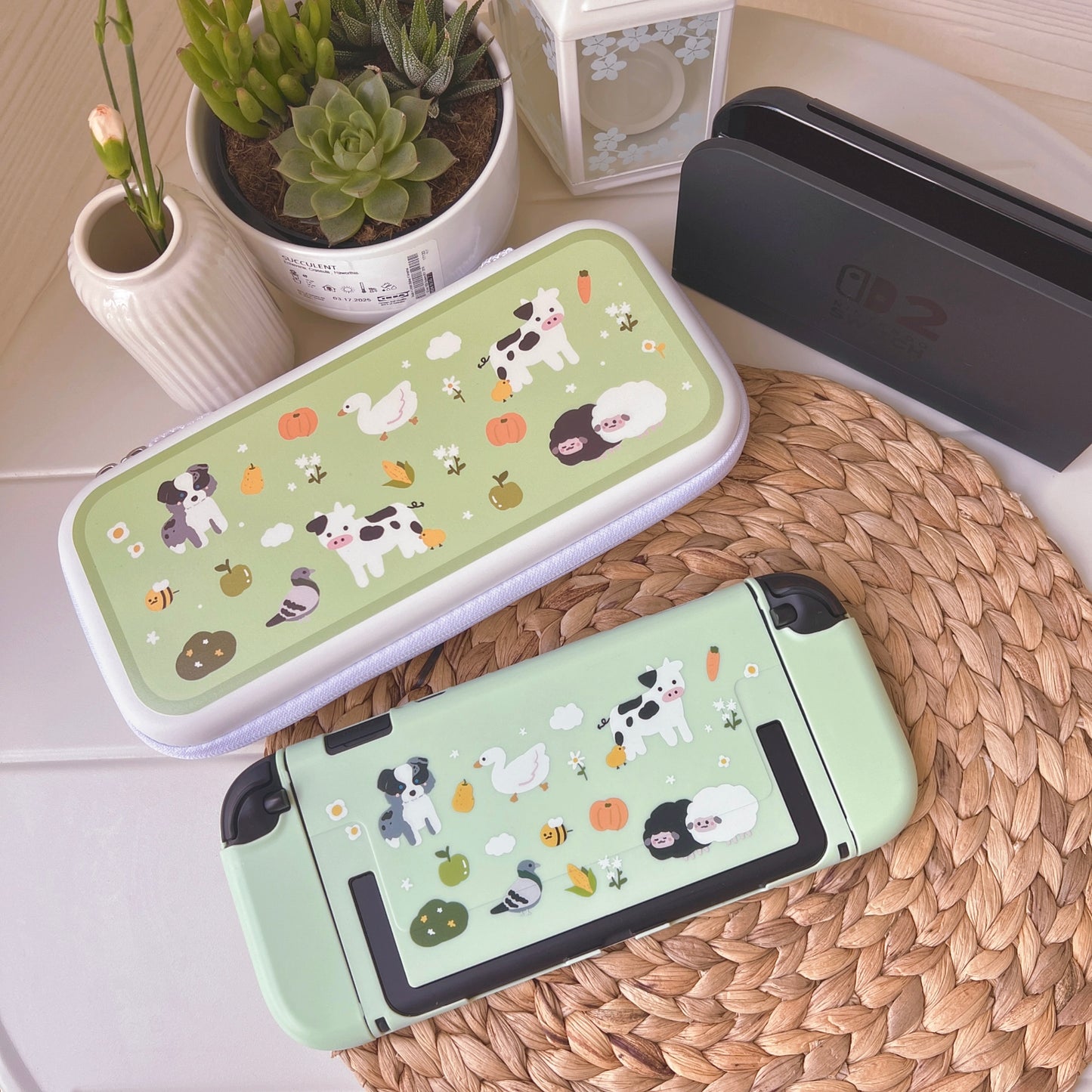 Farm Pals Case for Nintendo Switch 2, Switch, Switch OLED and Lite