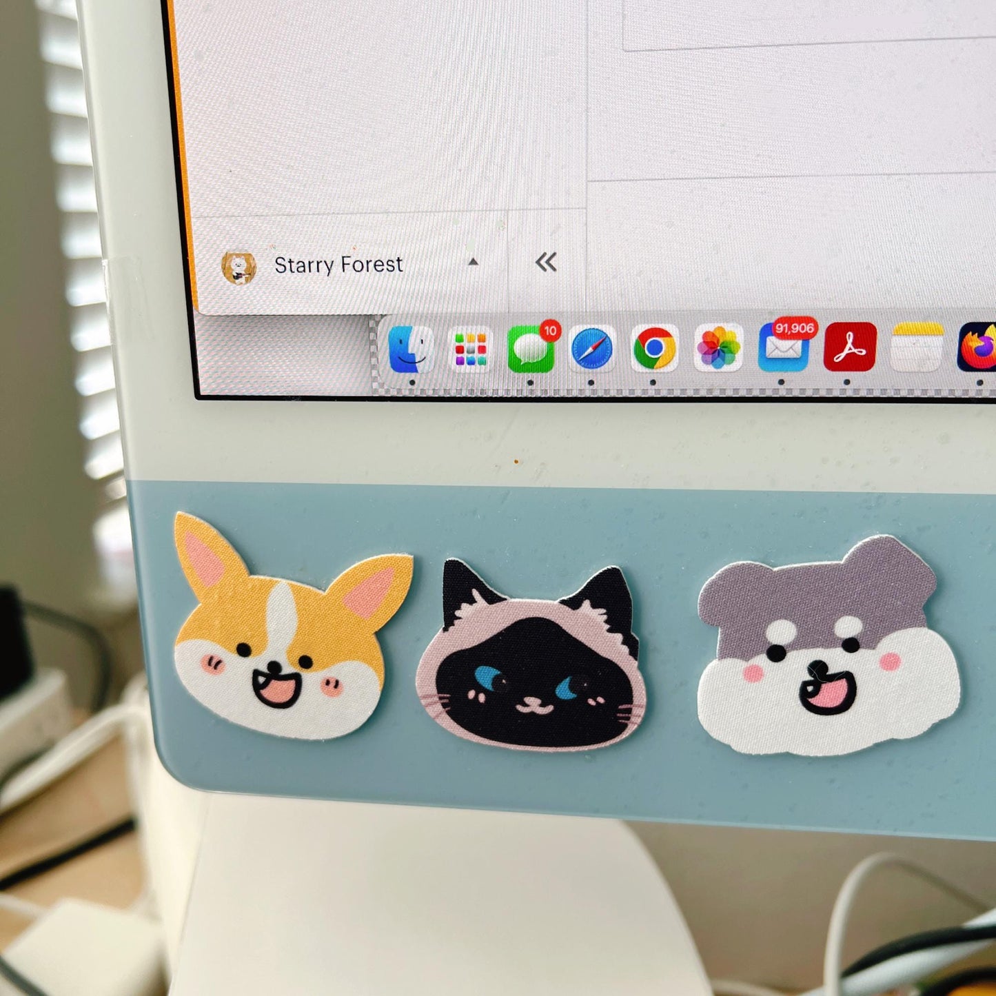 Animal Screen Cleaner Sticker Cloth