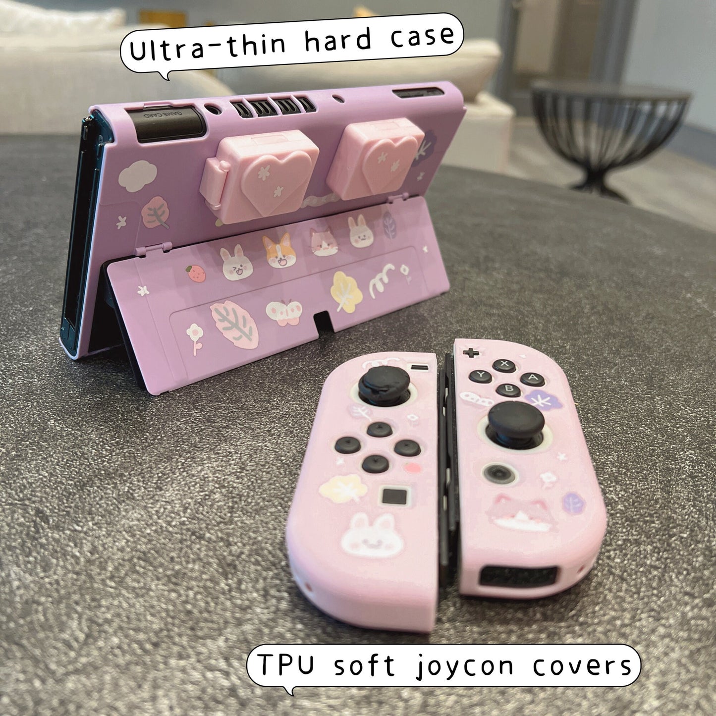 Case with Game Card Boxes for Nintendo Switch OLED