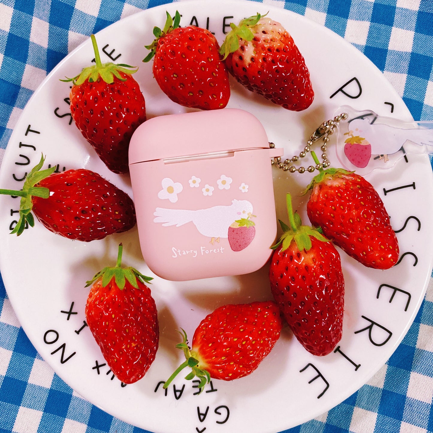Strawberry Corgi Case for Airpods