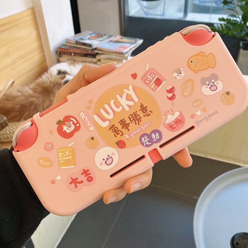 Starry Forest Cute animals Nintendo Switch Lite cases