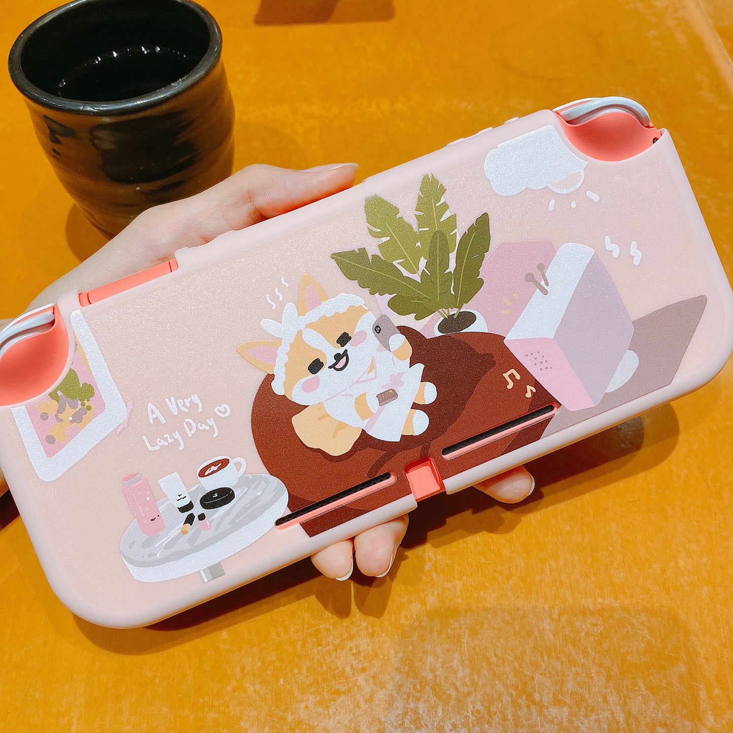 Starry Forest Cute animals Nintendo Switch Lite cases