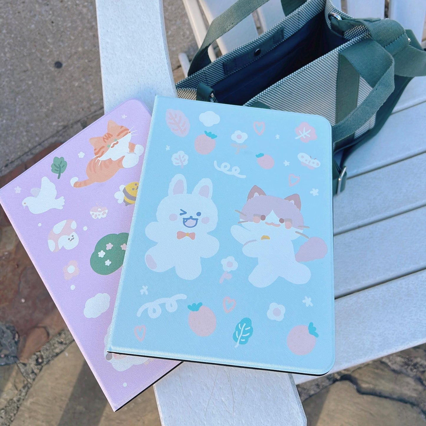 Whiskers & Blooms Case for iPad and Kindle