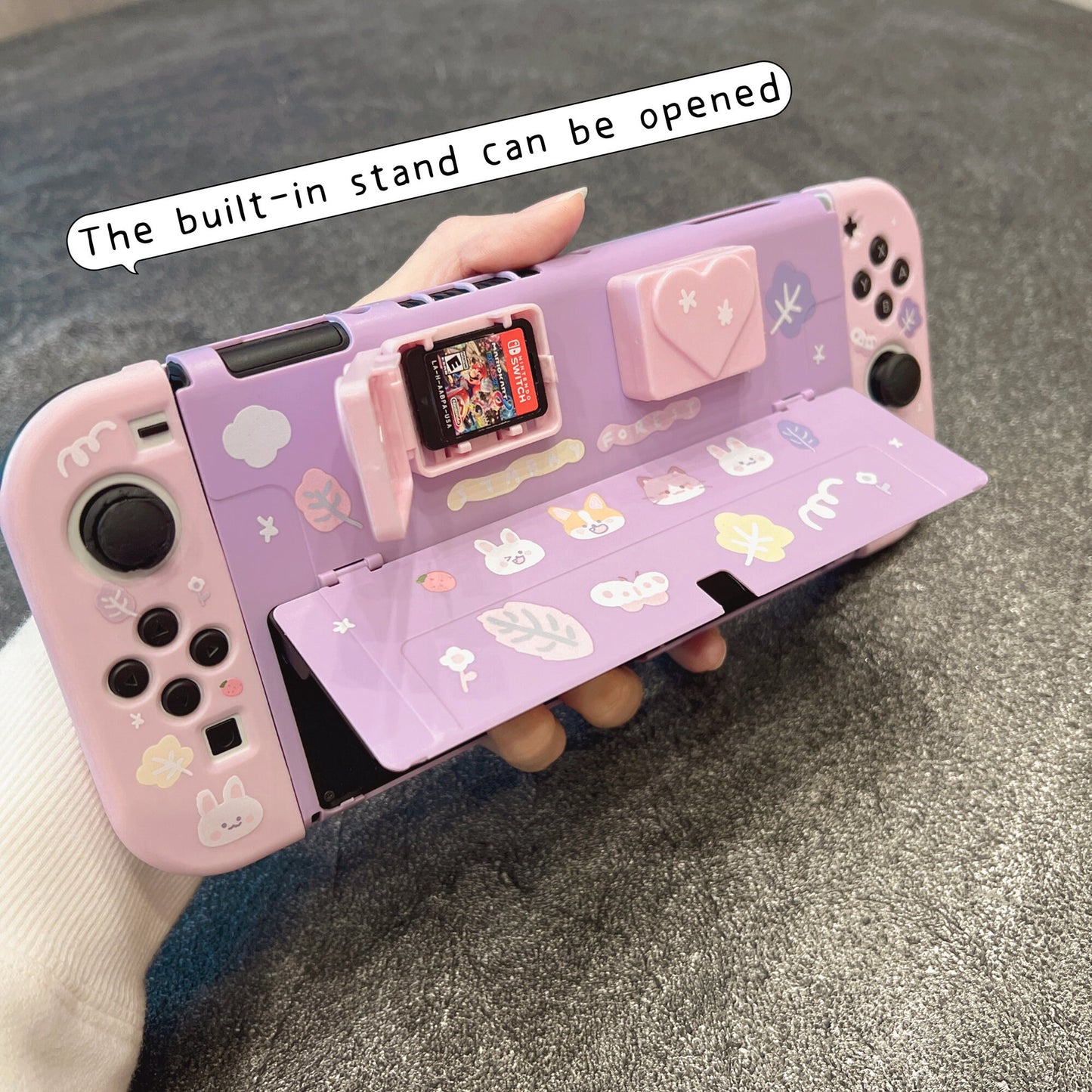 Case with Game Card Boxes for Nintendo Switch OLED