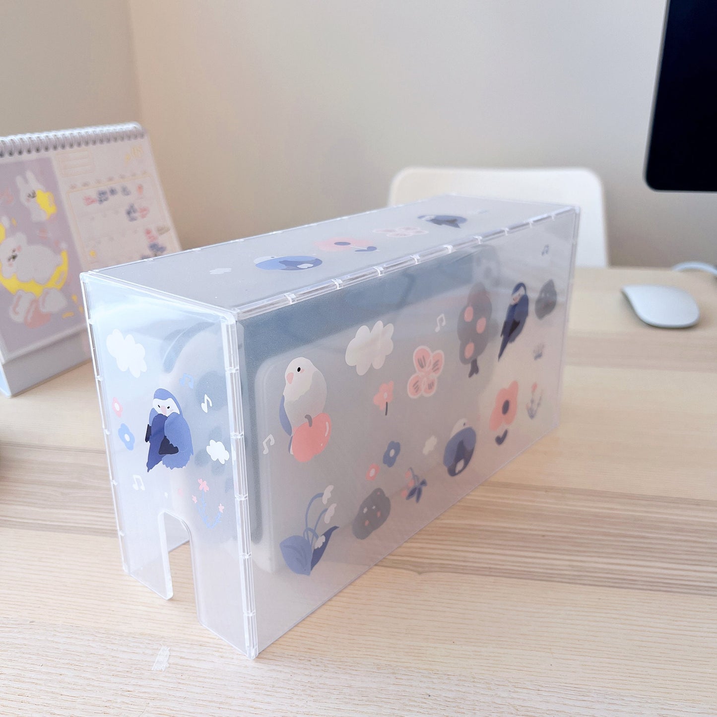 Acrylic Clear Dust Box Cover for Nintendo Switch and Switch OLED Dock
