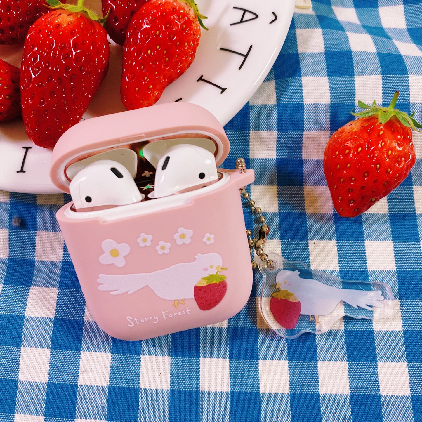 Strawberry Corgi Case for Airpods