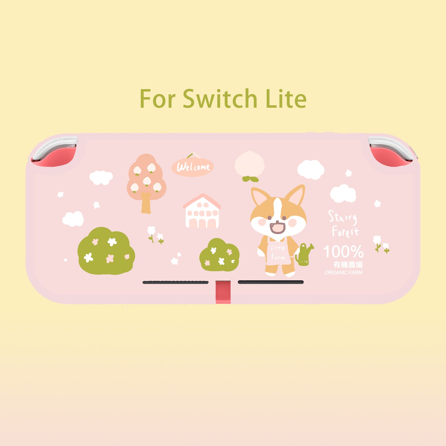 Corgi Farm Case for Nintendo Switch OLED, Switch and Lite