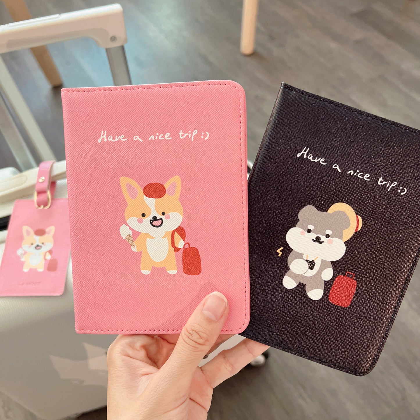 Have A Nice Trip! Passport Holder