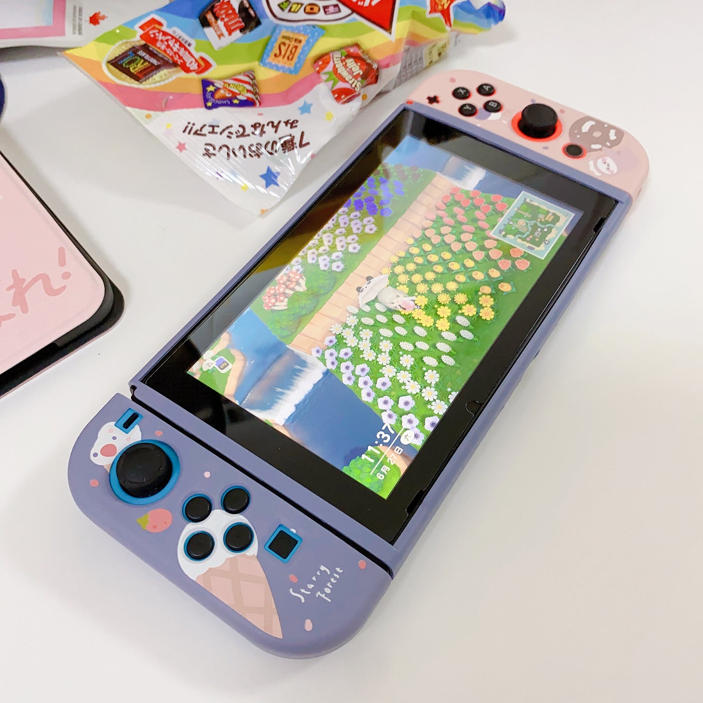 Sloth Doughnut Case for Nintendo Switch Oled, Switch and Lite
