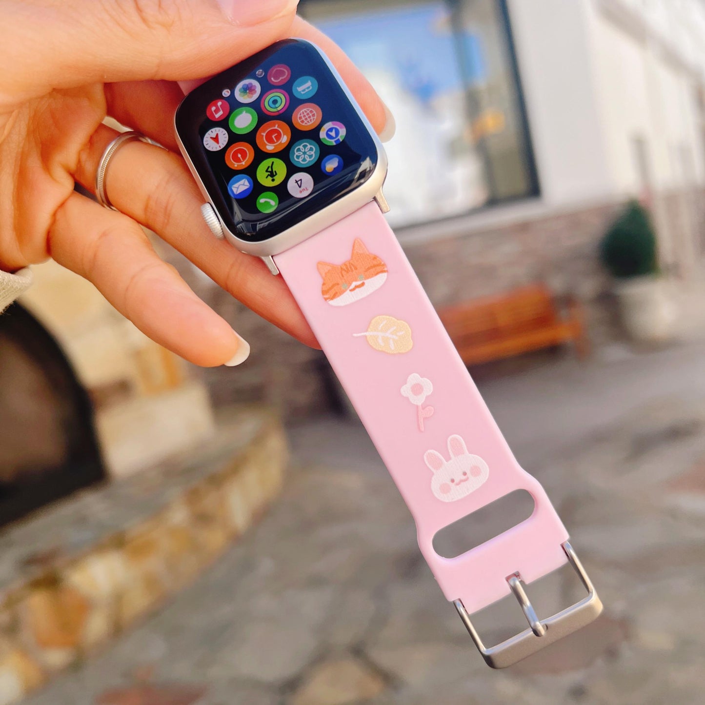 Cat Rabbit Apple Watch Band
