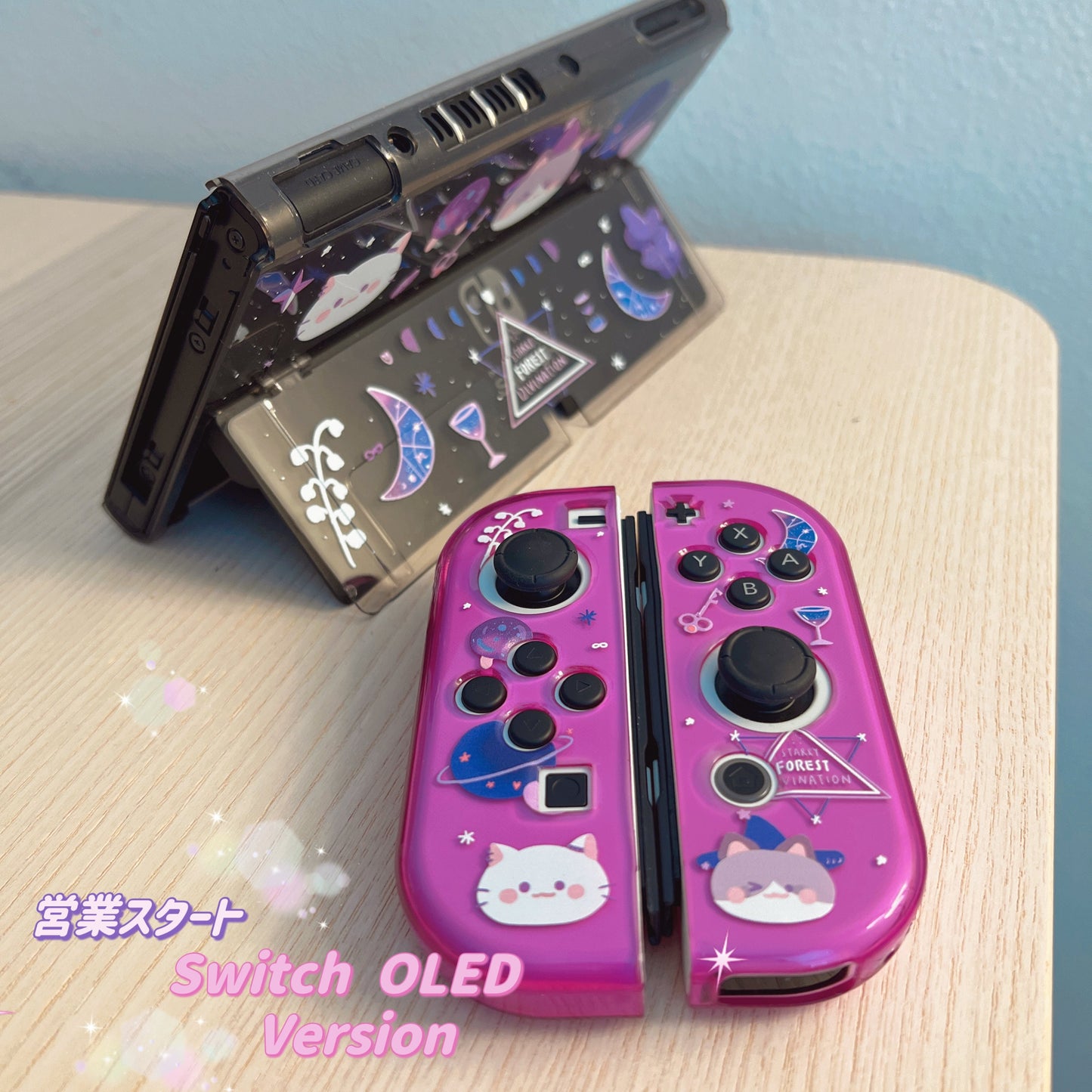 Cat Divination Case for Nintendo Switch 2, Switch and Switch Oled