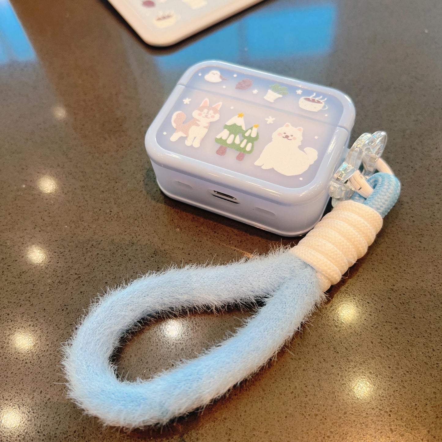 Winter Sled Dogs Cute Case for AirPods