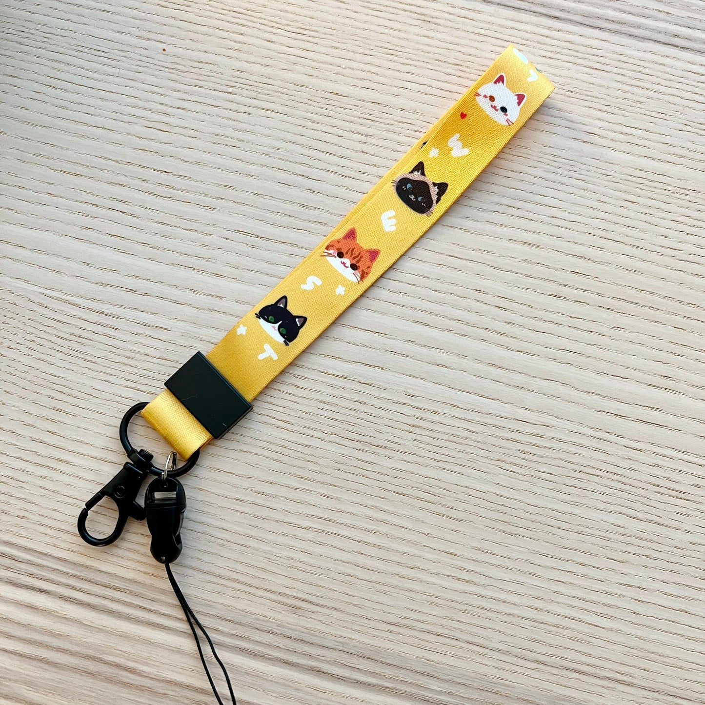Cat Dog Prints Lanyards