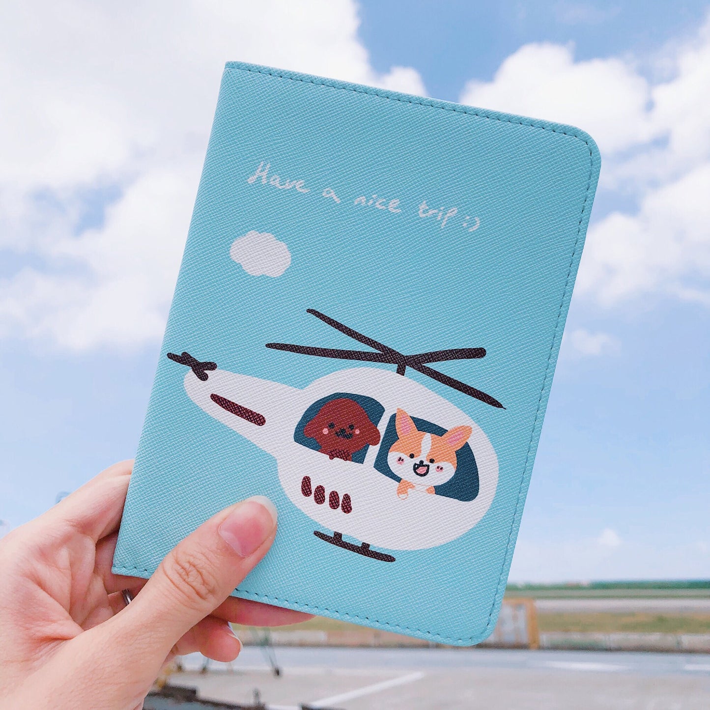 Have A Nice Trip! Passport Holder