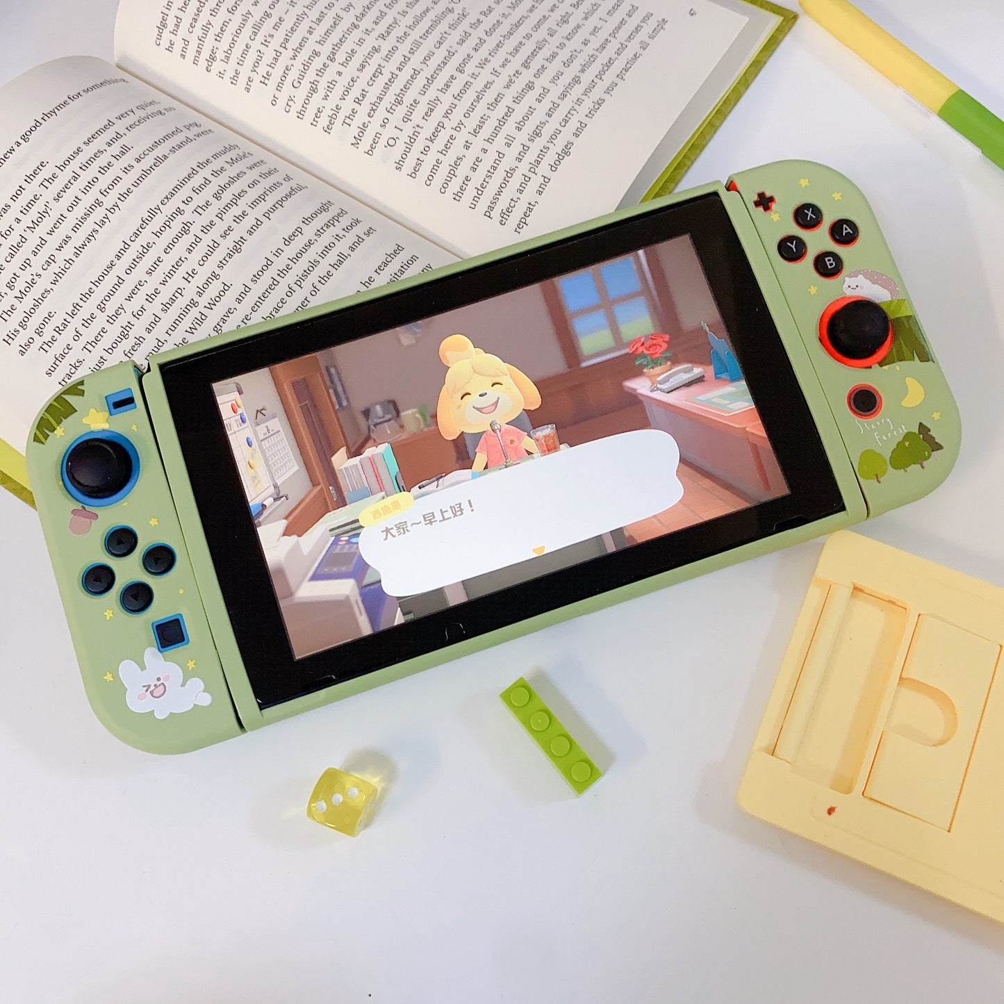 Hedgehog and Squirrel Case for Nintendo Switch 2, Switch, Switch OLED and Lite