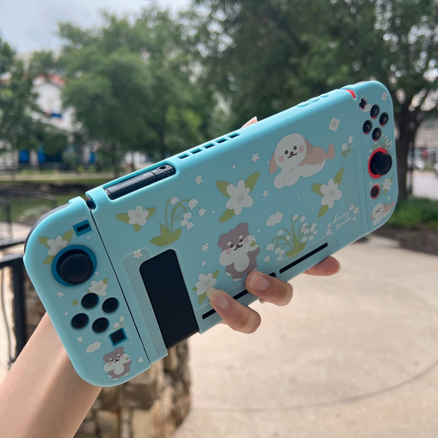 Schnauzer Maltipoo Case for Nintendo Switch2, Switch Oled and regular switch