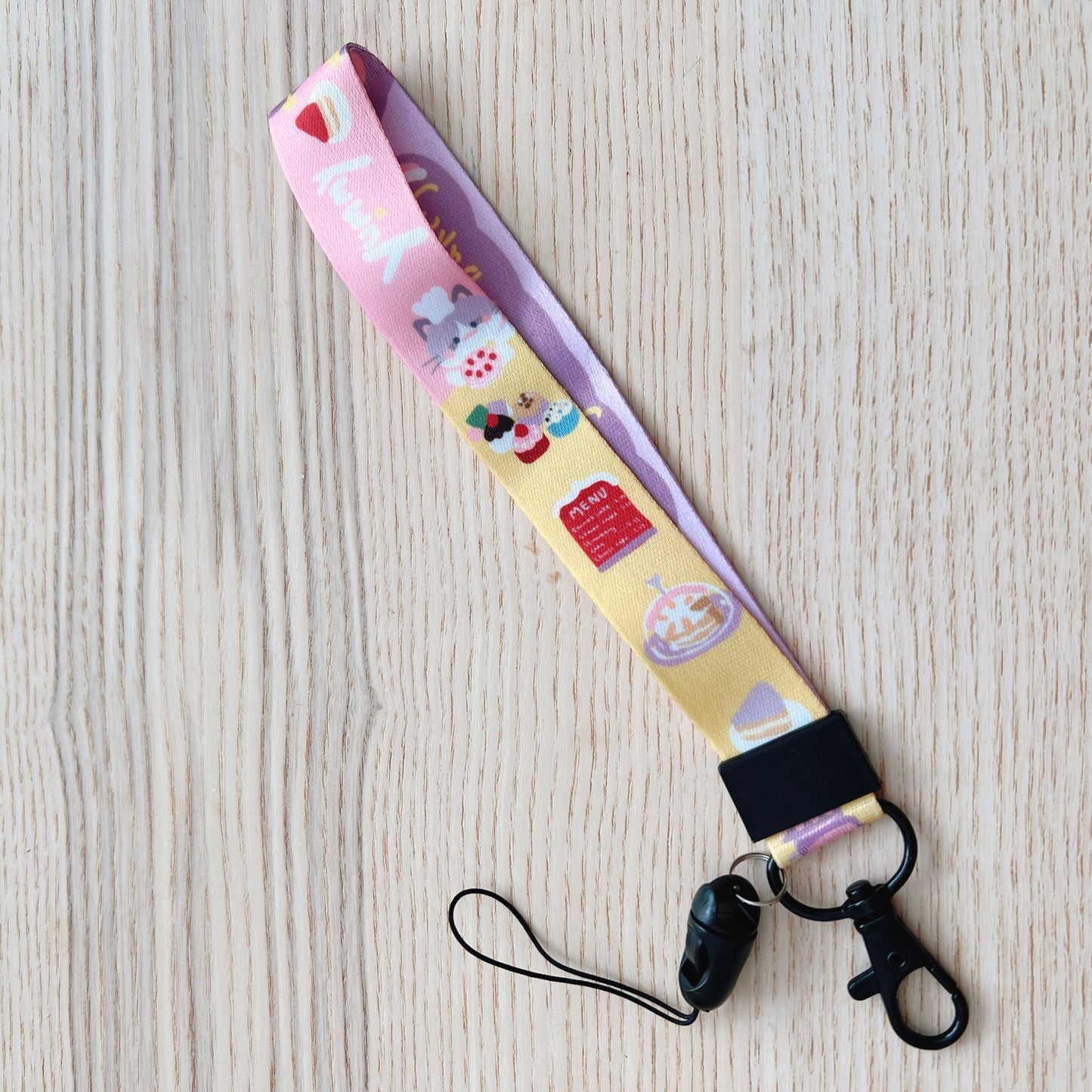 Cat Bakery Lanyard