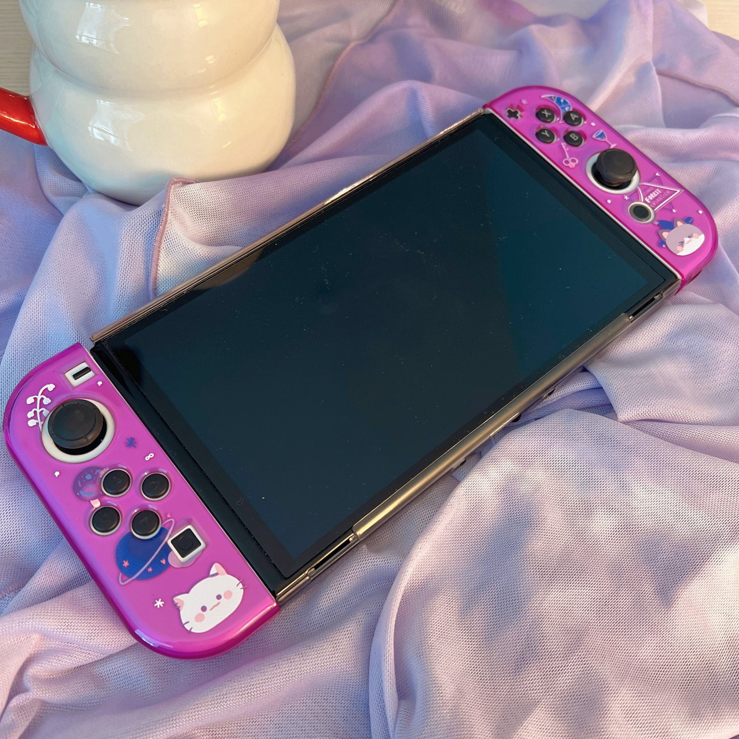 Cat Divination Case for Nintendo Switch 2, Switch and Switch Oled
