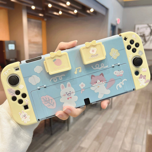Case with Game Card Boxes for Nintendo Switch OLED