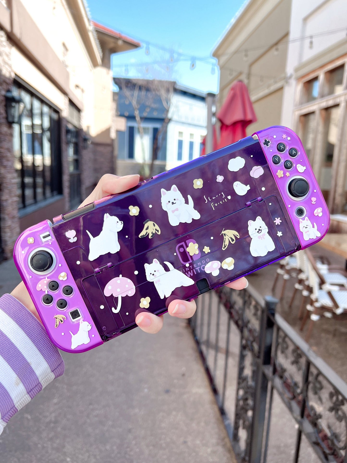 West Highland White Terrier dog Case for Nintendo Switch and Switch Oled