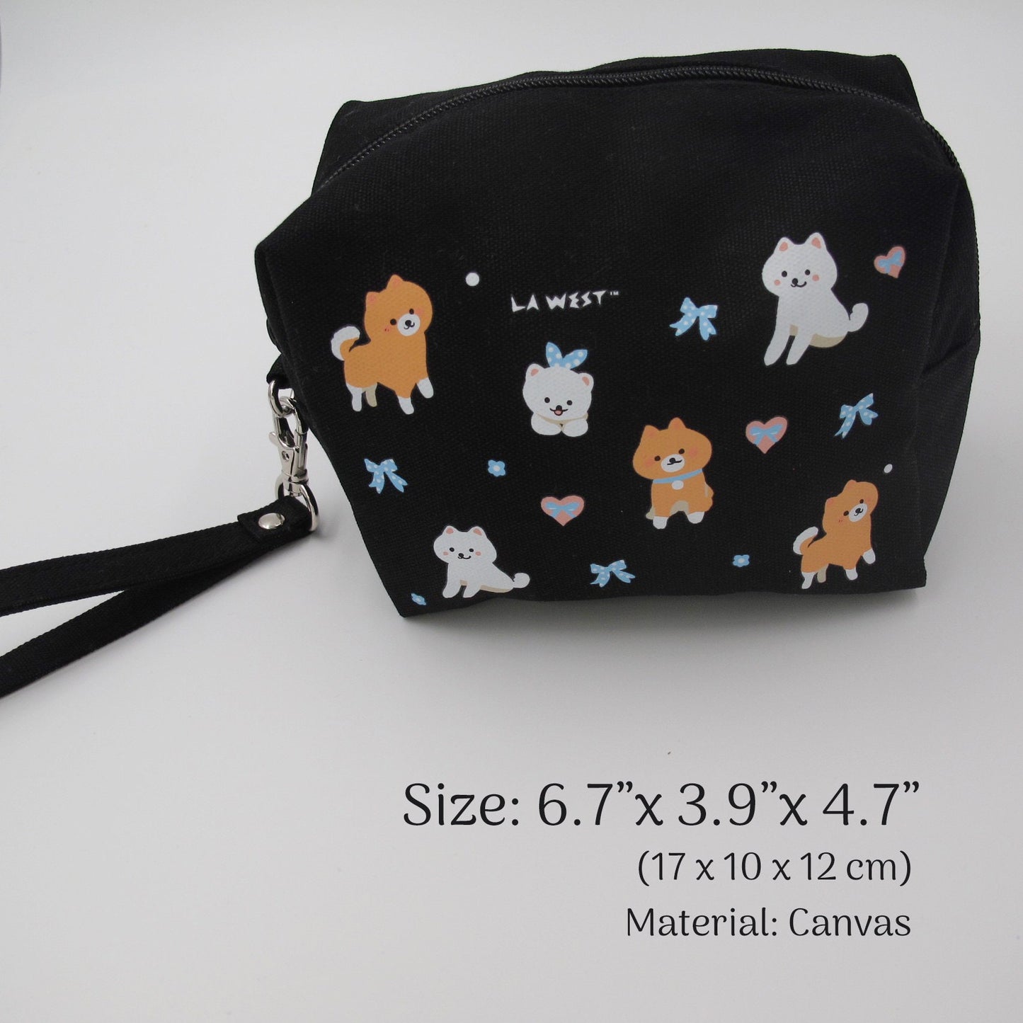 Cute Dog Prints MakeUp Bag