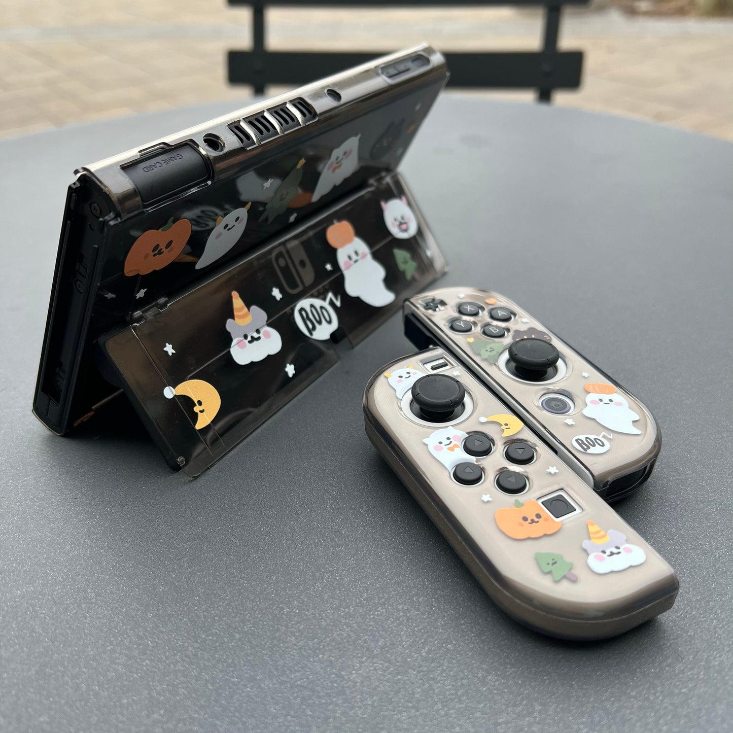 Halloween Pumpkin Ghosts Case for Nintendo Switch 2, Switch, Switch OLED and Lite
